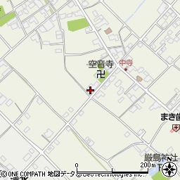 愛媛県今治市中寺489周辺の地図