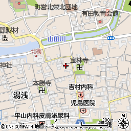 和歌山県有田郡湯浅町湯浅556-1周辺の地図