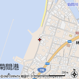 愛媛県今治市菊間町浜周辺の地図