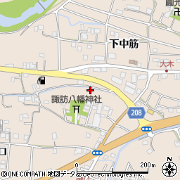 徳島県徳島市上八万町樋口11周辺の地図