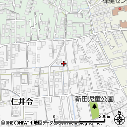 山口県防府市新田494-19周辺の地図