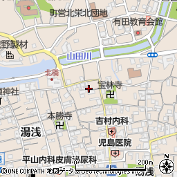 和歌山県有田郡湯浅町湯浅39周辺の地図
