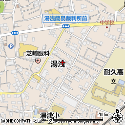 和歌山県有田郡湯浅町湯浅1610周辺の地図