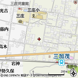 徳島県三好郡東みよし町中庄1147周辺の地図