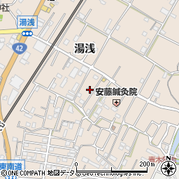 和歌山県有田郡湯浅町湯浅2135-7周辺の地図