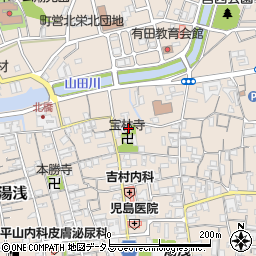 和歌山県有田郡湯浅町湯浅710周辺の地図