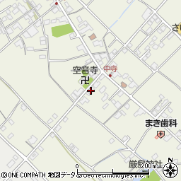 愛媛県今治市中寺364周辺の地図
