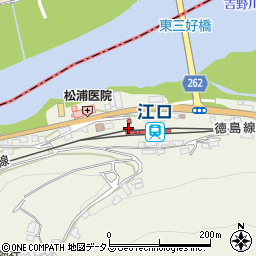 徳島県三好郡東みよし町中庄2135周辺の地図