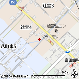 くらしきや衣料店富田店周辺の地図
