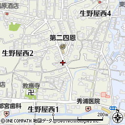 山口県下松市生野屋時政周辺の地図