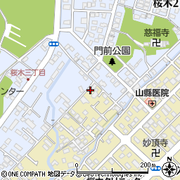 有限会社日進工務所周辺の地図