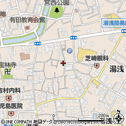 和歌山県有田郡湯浅町湯浅903-2周辺の地図