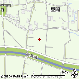徳島県三好郡東みよし町昼間2087周辺の地図