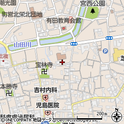 和歌山県有田郡湯浅町湯浅1674周辺の地図