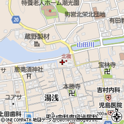 和歌山県有田郡湯浅町湯浅13周辺の地図