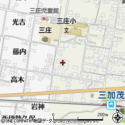 徳島県三好郡東みよし町中庄1156-1周辺の地図