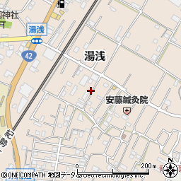 和歌山県有田郡湯浅町湯浅2141-1周辺の地図