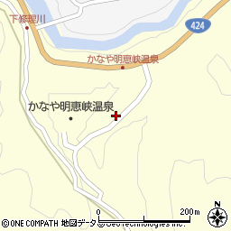 和歌山県有田郡有田川町修理川117周辺の地図