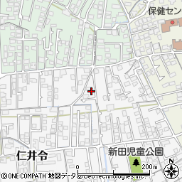 山口県防府市新田494周辺の地図