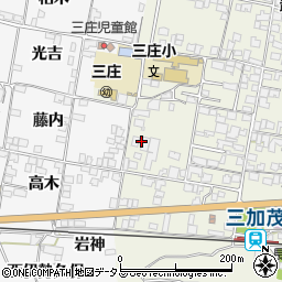 徳島県三好郡東みよし町中庄1156周辺の地図