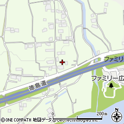 徳島県三好郡東みよし町昼間359周辺の地図