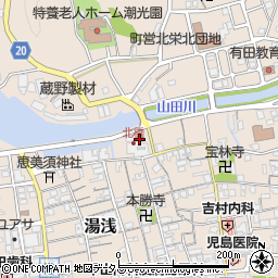 和歌山県有田郡湯浅町湯浅14-2周辺の地図