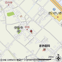 愛媛県今治市中寺550-1周辺の地図