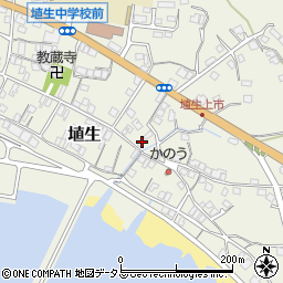 山口県山陽小野田市埴生643周辺の地図