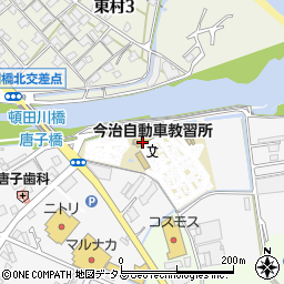 唐子浜自動車教習所周辺の地図