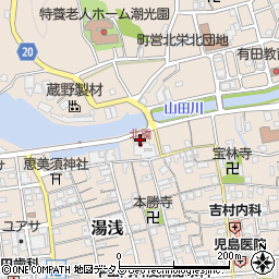 和歌山県有田郡湯浅町湯浅17-5周辺の地図