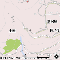 徳島県三好市池田町西山久保周辺の地図