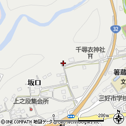 徳島県三好市池田町州津井関1160-5周辺の地図