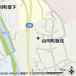 徳島県吉野川市山川町旗見23周辺の地図