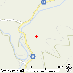 徳島県吉野川市美郷奥丸227-2周辺の地図