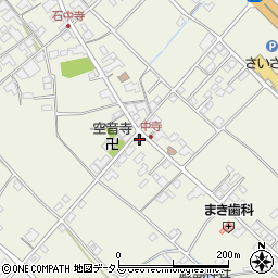愛媛県今治市中寺361周辺の地図