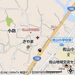 山口県山口市佐山2799周辺の地図