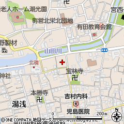 和歌山県有田郡湯浅町湯浅34周辺の地図