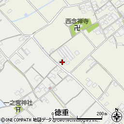 愛媛県今治市中寺739-3周辺の地図