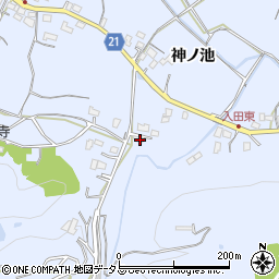 徳島県徳島市入田町神ノ池11周辺の地図