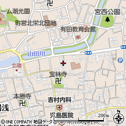 和歌山県有田郡湯浅町湯浅1680周辺の地図