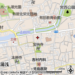 和歌山県有田郡湯浅町湯浅706周辺の地図