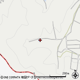 和歌山県有田郡有田川町奥717周辺の地図