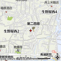 読売センター　花岡周辺の地図