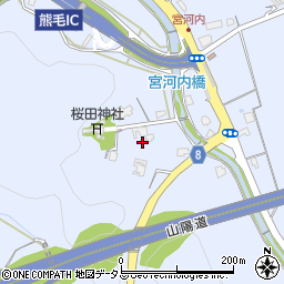 山口県周南市安田1361周辺の地図