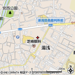 和歌山県有田郡湯浅町湯浅1629周辺の地図