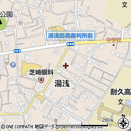 和歌山県有田郡湯浅町湯浅1614-5周辺の地図