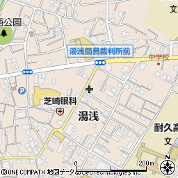 和歌山県有田郡湯浅町湯浅1618周辺の地図