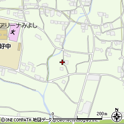 徳島県三好郡東みよし町昼間1443周辺の地図