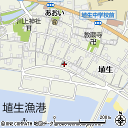 山口県漁業協同組合　埴生支店周辺の地図