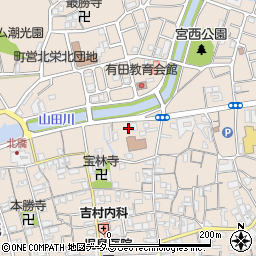 和歌山県有田郡湯浅町湯浅1683周辺の地図